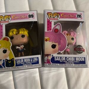 Sailor Moon & Luna Funko Pop Vinyl
